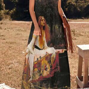 The Lady of Shalott Maxi Dress in size XL